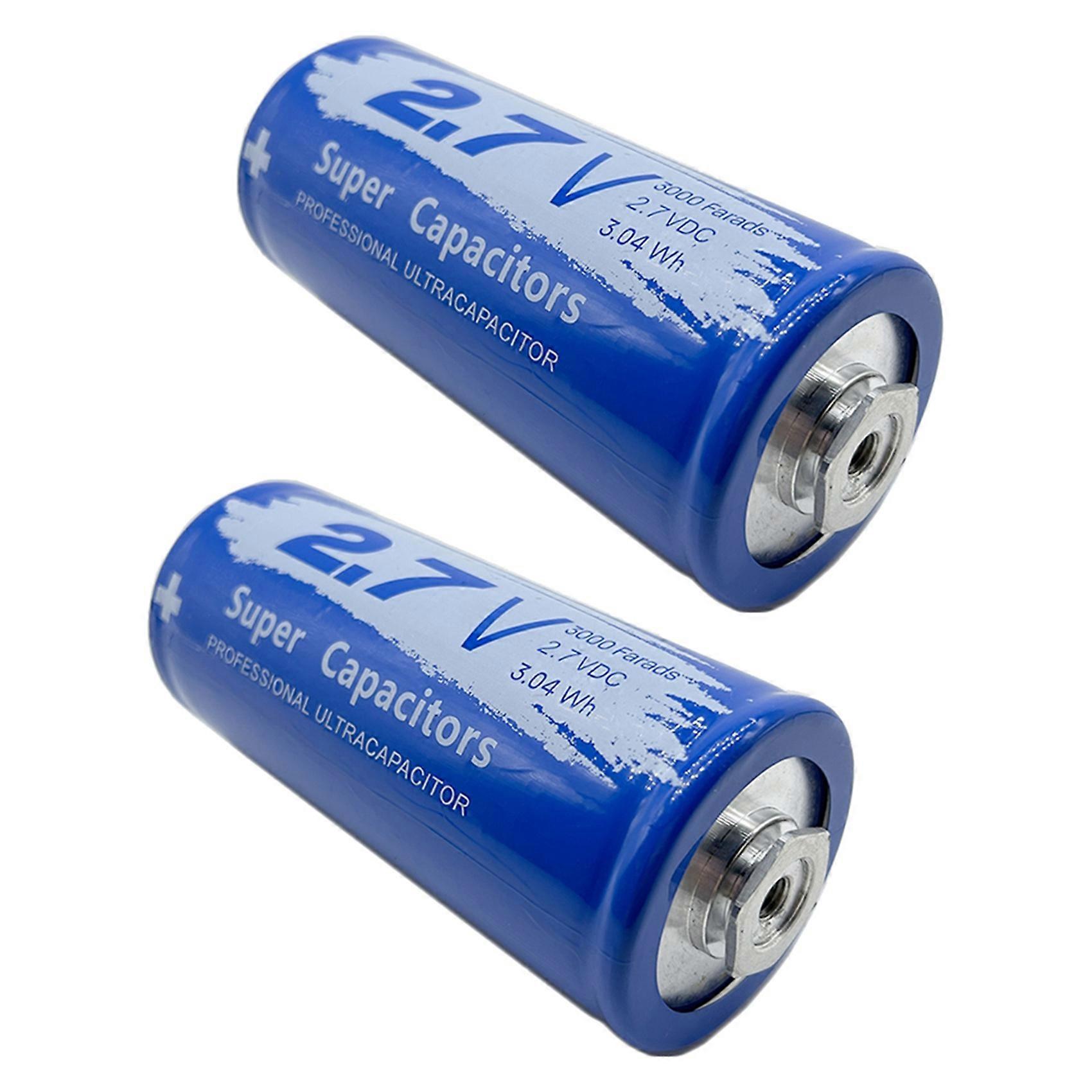 2X 2.7V3000F Supercapacitor High Current Large Capacity Can Be Used to Automotive Rectifier Module 16V500Fx6 Capacitor