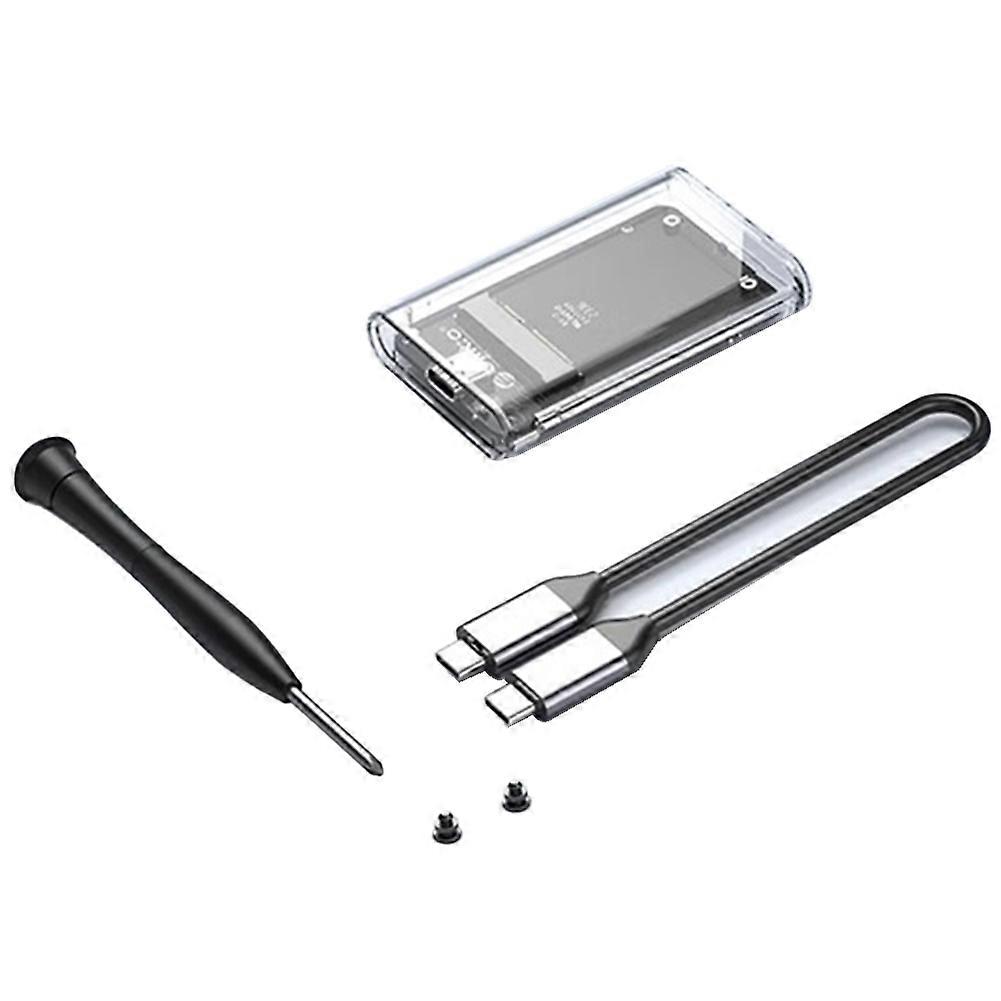 ORICO Transparent External Adapter MSATA SSD Enclosure Case to USB 5Gbps