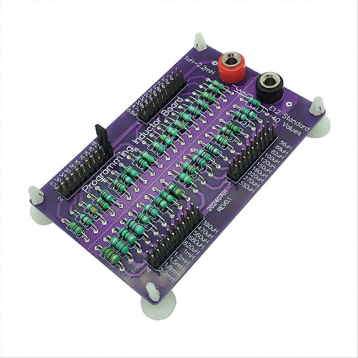 1uH to 2.2mH E12 Standard 40 Values Programmable Inductor Board