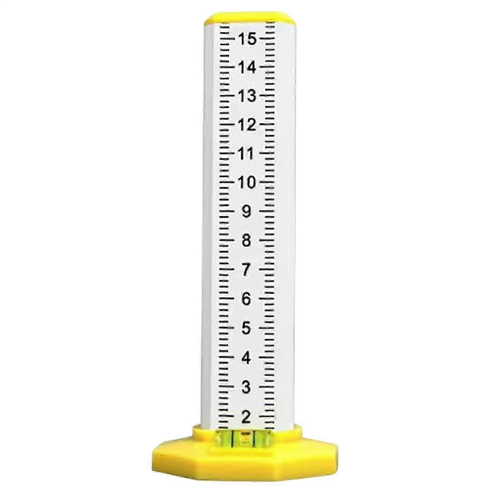 Leveling Tool Leveling Device with Magnetic Base for Wall Mounting Height Measuring Ruler for Construction Work and Carpentry Precision Tool