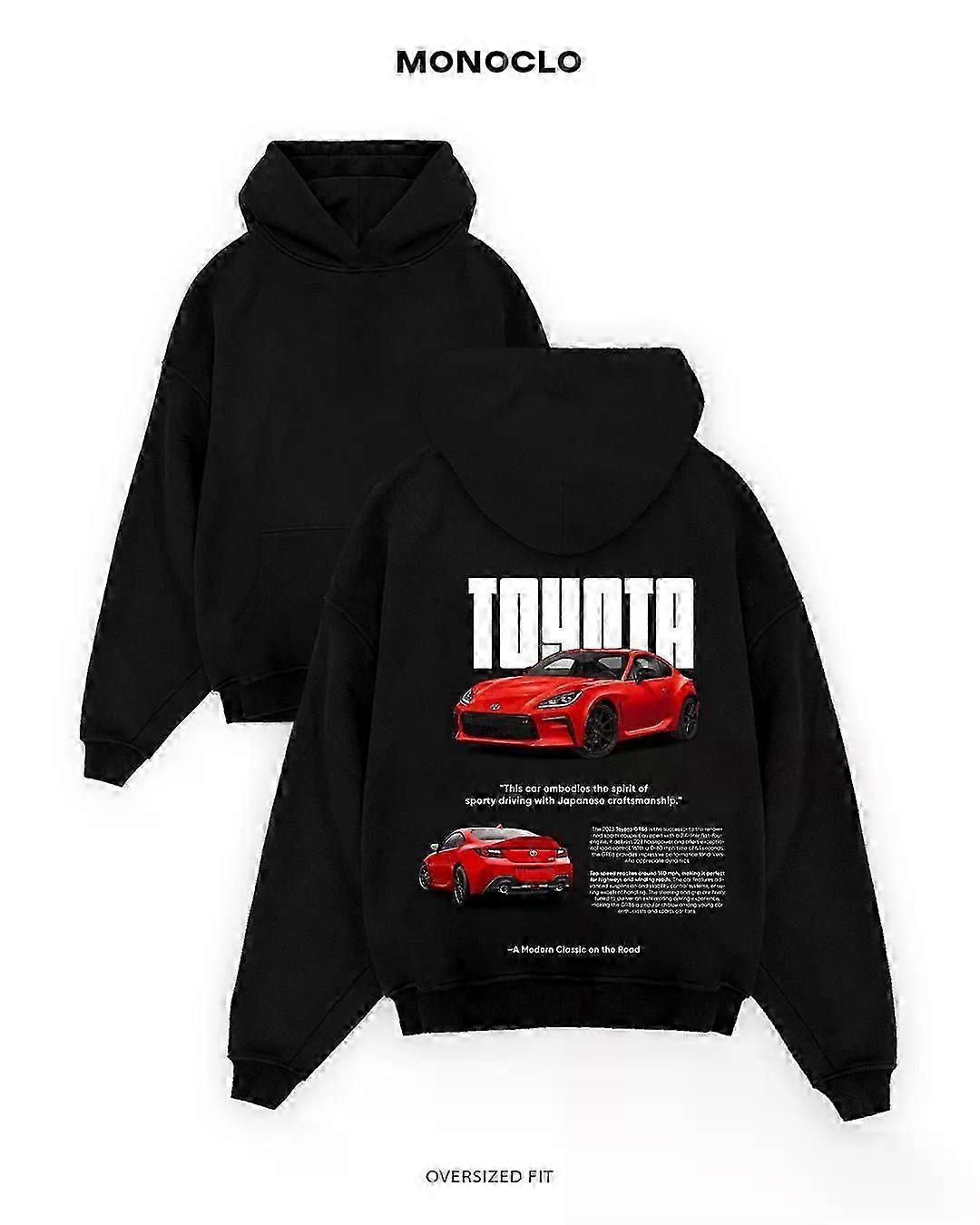 Sudadera con capucha roja Toyota GR86 NUEVA