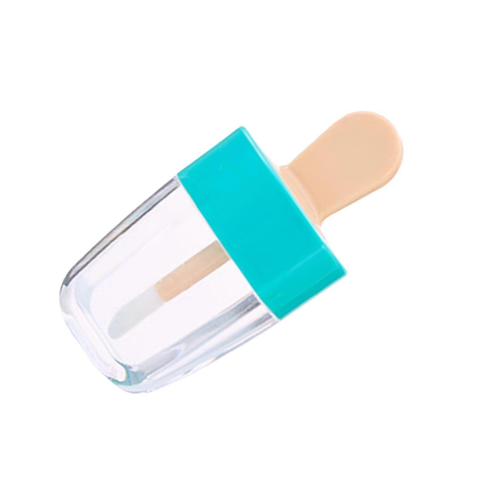 Lip Balm Tubes Refillable Rotatable Empty Lipstick Containers for DIY Cosmetic Use Green