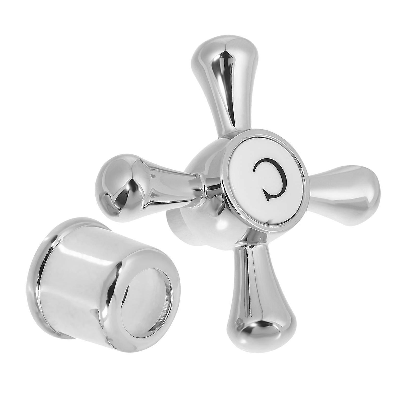 Deck Mount Handle Kitchen Faucets Zinc Alloy Valve Core Comfortable Grip for Home Use Smooth Water Control 1Set