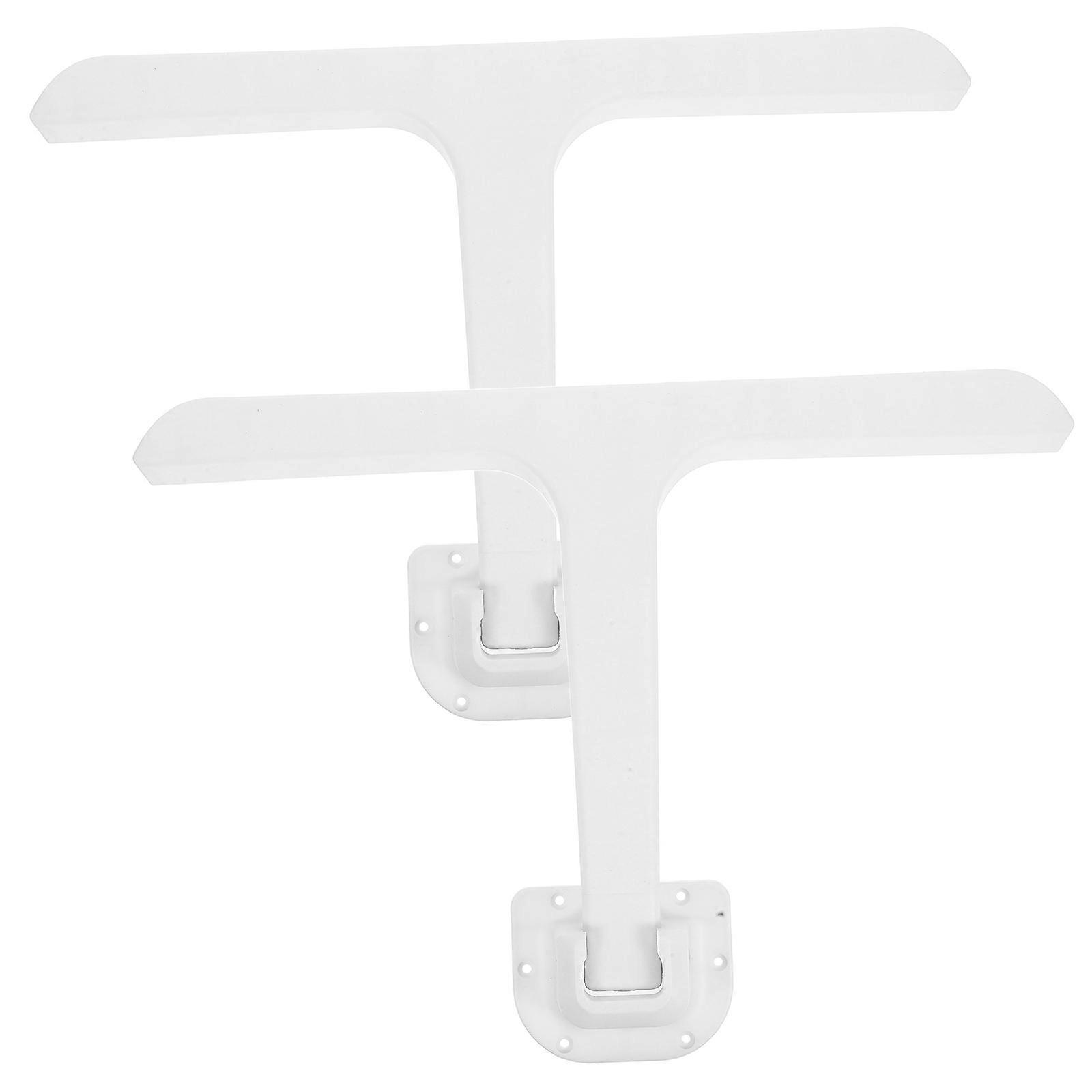 Foldable Support Legs Bed Desk Legs for 2Pcs Heavy Duty Folding Table Replacement