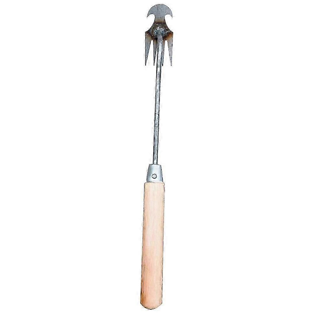 4-Tooth Dual-Purpose Manual Multi-Purpose Weeding Tool