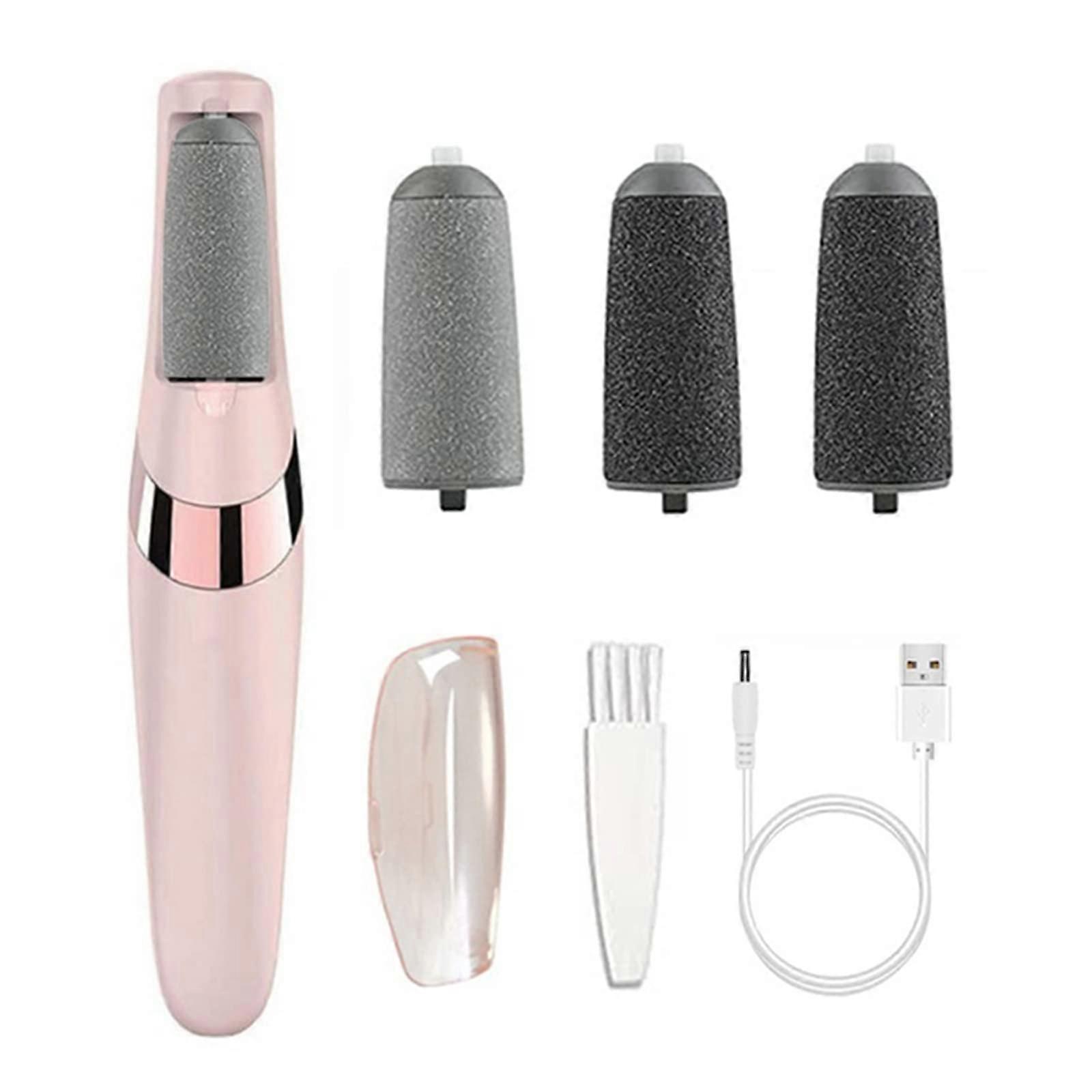 Rechargeable Electric Foot File Callus Remover for Heels with Dual Speed Waterproof Design