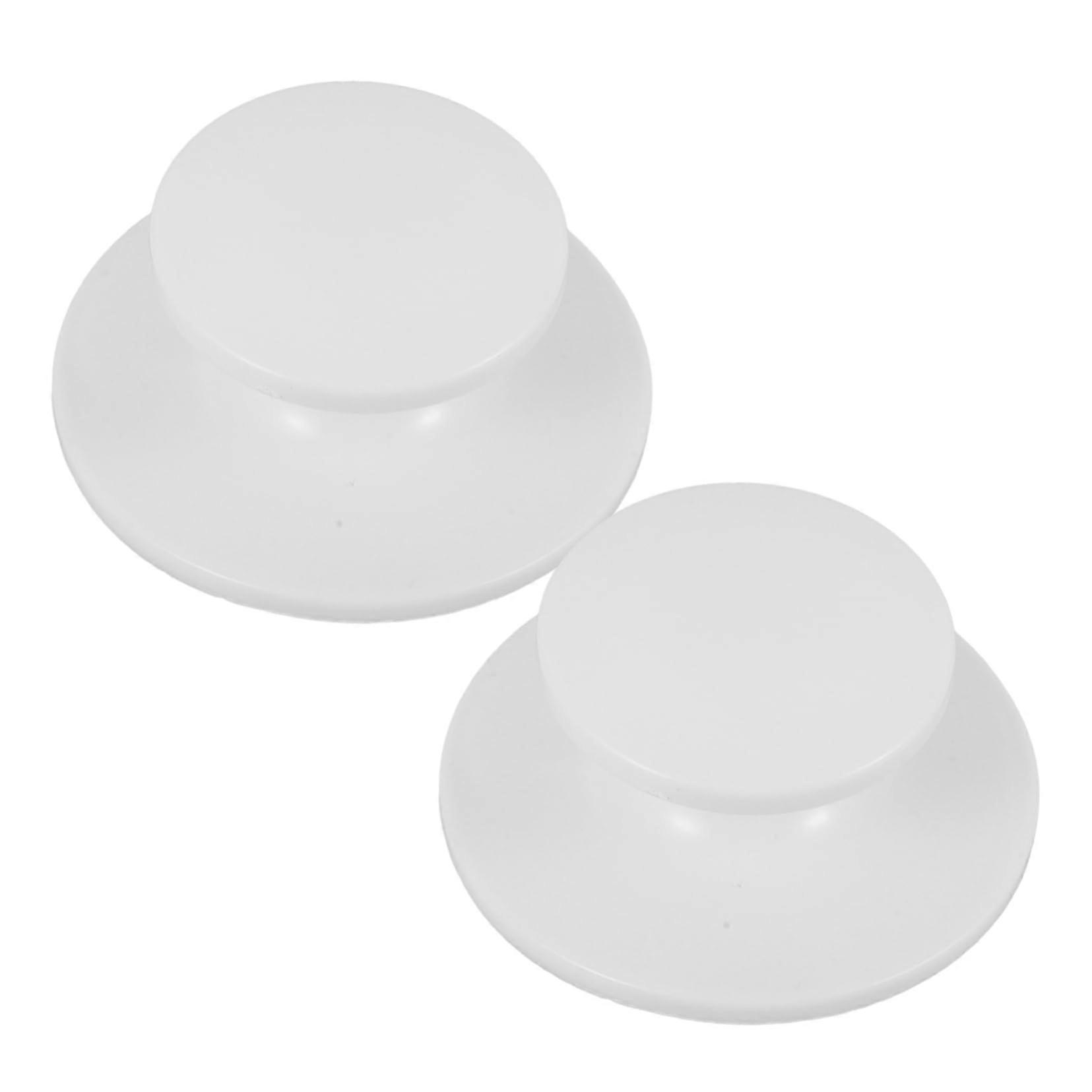 Universal Pot Lid Replacement Knob 2Piece Set with HeatResistant Grip and AntiScald Design