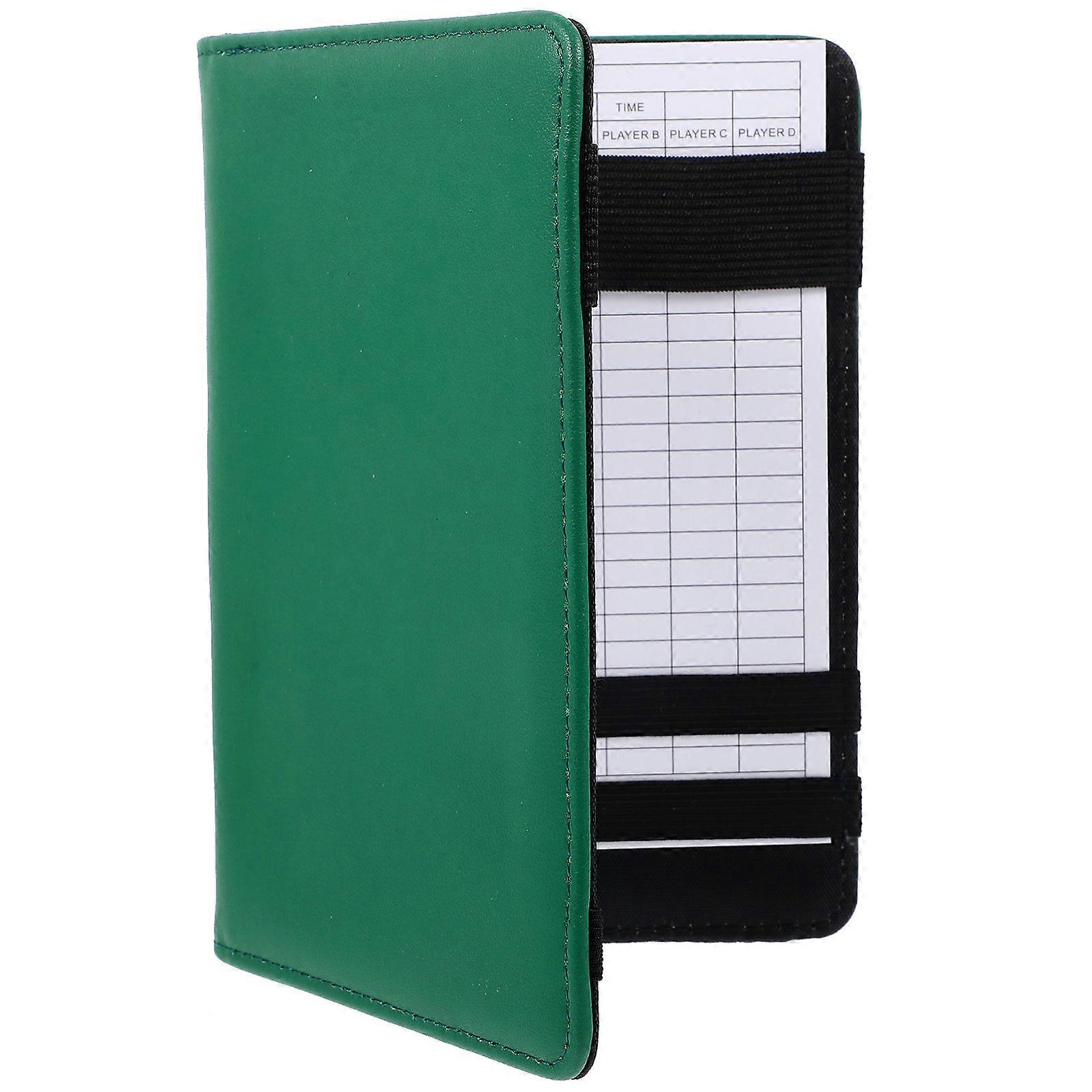 Golf Scorecards Holder for Score Recording 5Sets