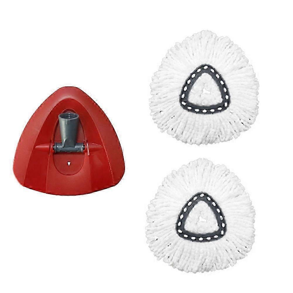 For Vileda O-Cedar Swivel Triangular Mop Microfiber Cleaning Mop Cloth Mop Head Replacement Accessories