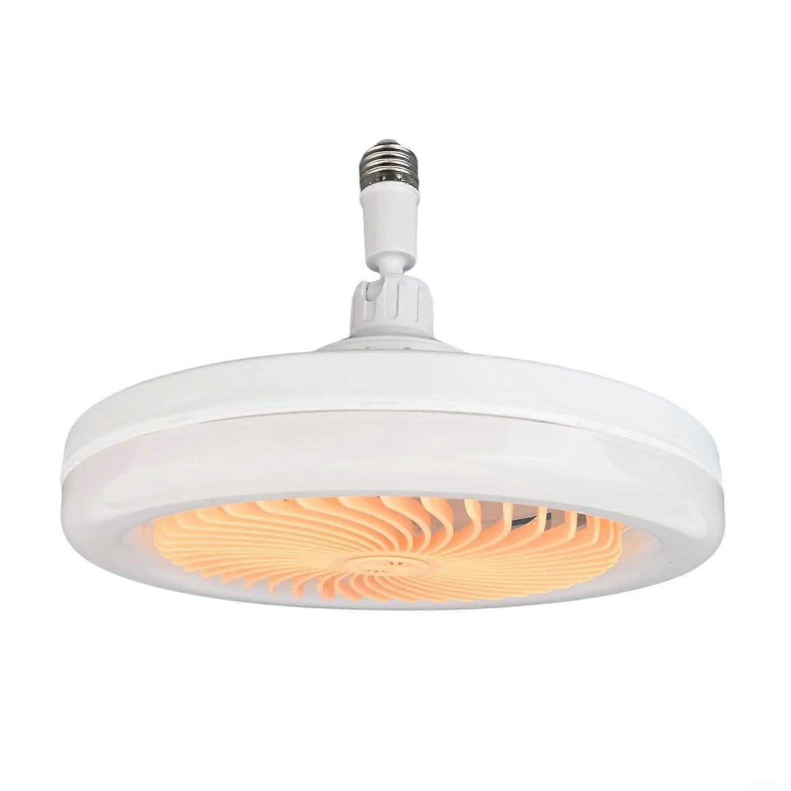 Ceiling Fan with LED Light, 10 Inch Quiet Energy Saving Design, Remote Control, 3 Lighting Modes