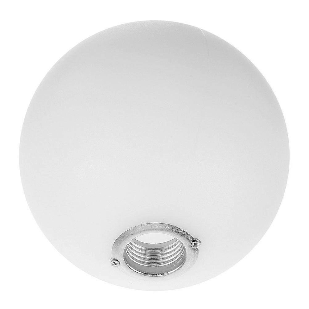 Replacement Round Globe Lamp Shade for Light Use White Plastic