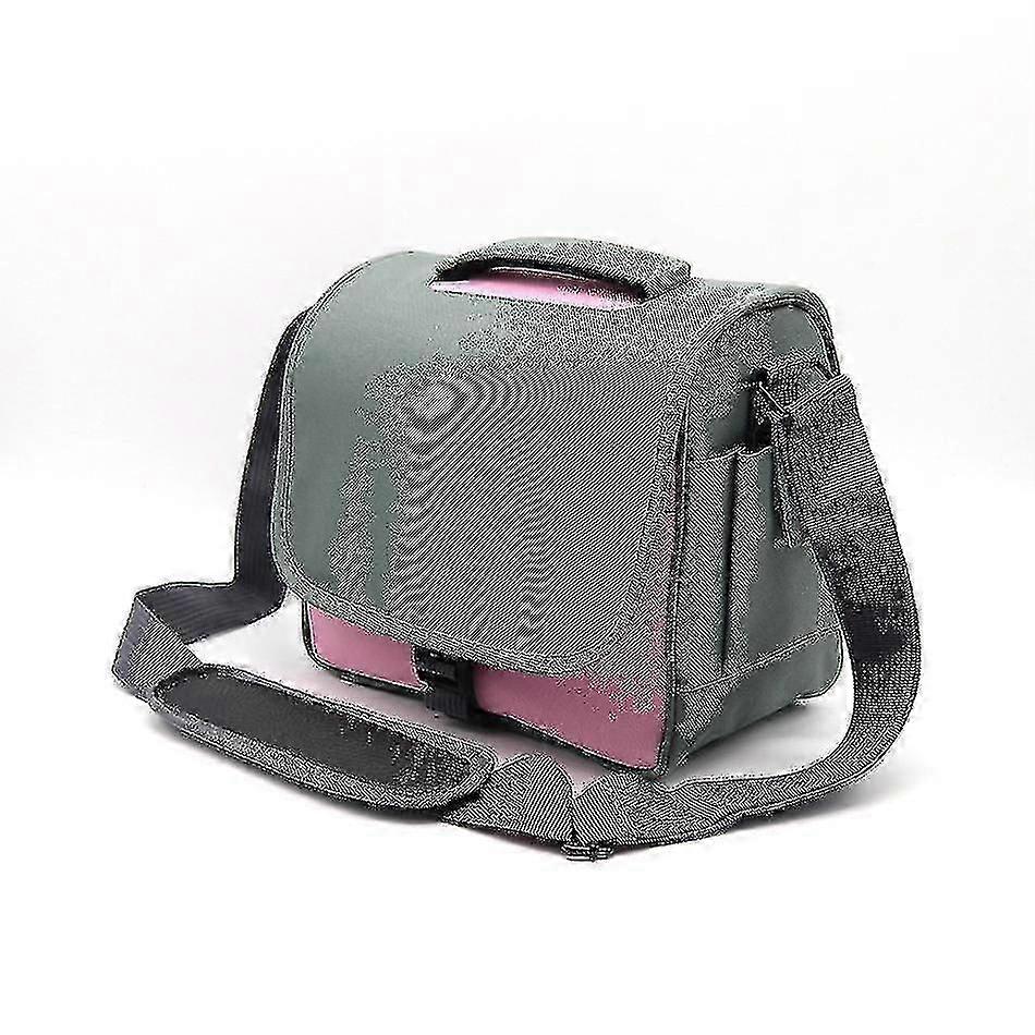 Durable Canvas Camera Bag, Slr Camera Bag Shoulder, Pink