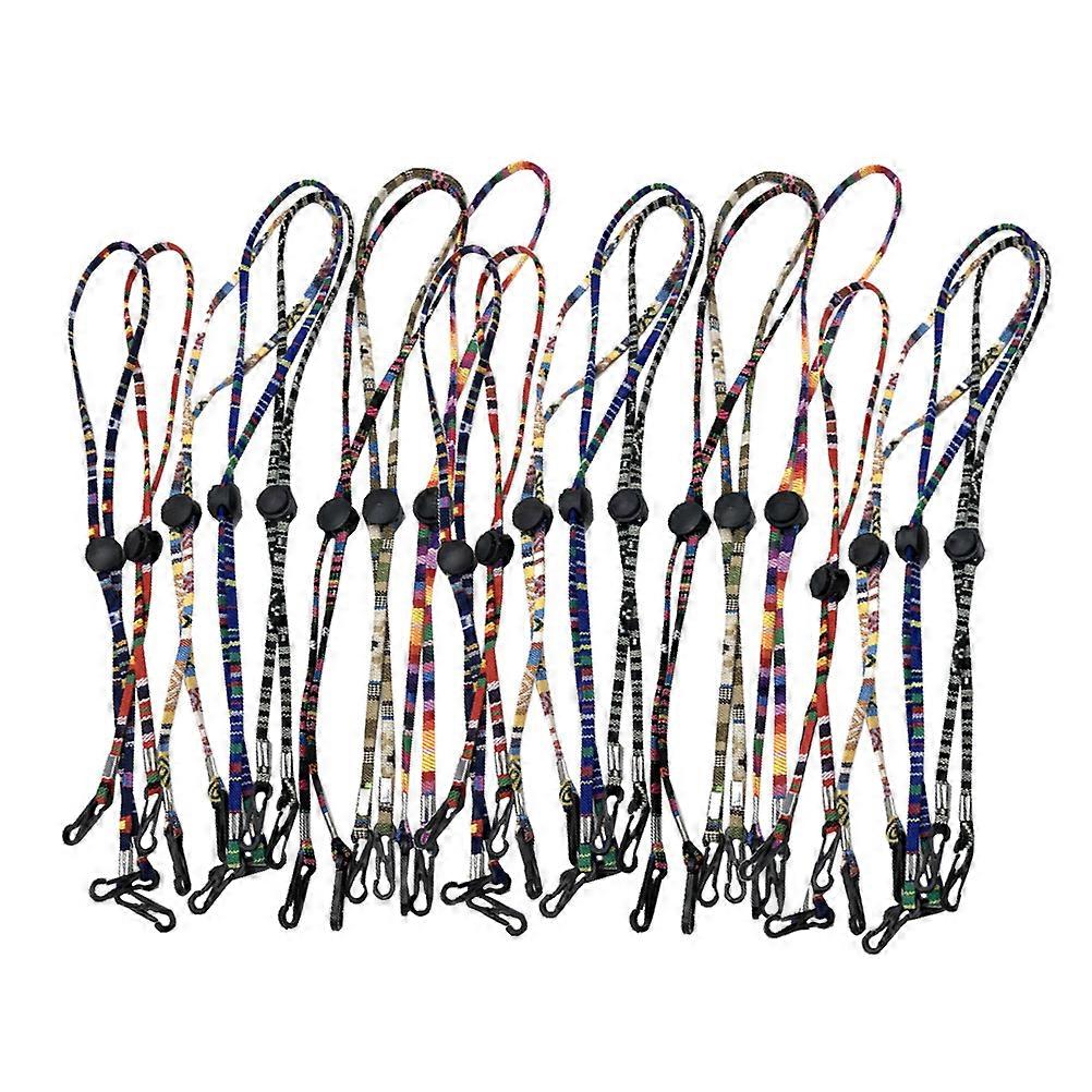 Assorted Color Glasses Chain for Decoration 20Pcs Eyeglass Rope Adjustable