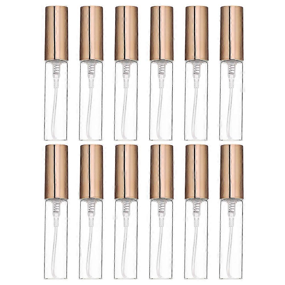 Refillable Spray Bottle for Daily Use 12Pcs Assorted Color Perfume Bottle