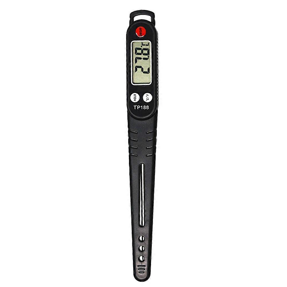 Meat Thermometer Probe Thermometer for Temperature Measuring Black