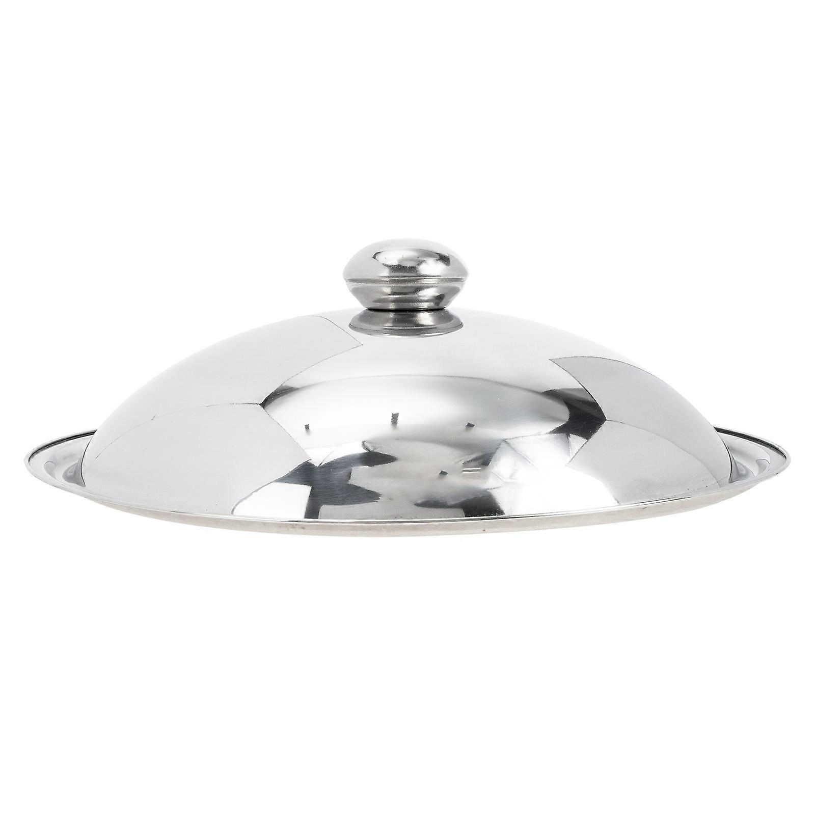 Cooking Pot Stainless Steel Lid for Multi-Function Use 1 Piece Kitchen Supply