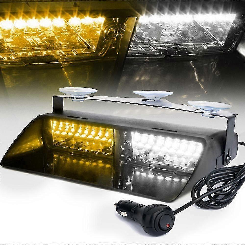 Car emergency light with 16LEDs 18 flashing modes