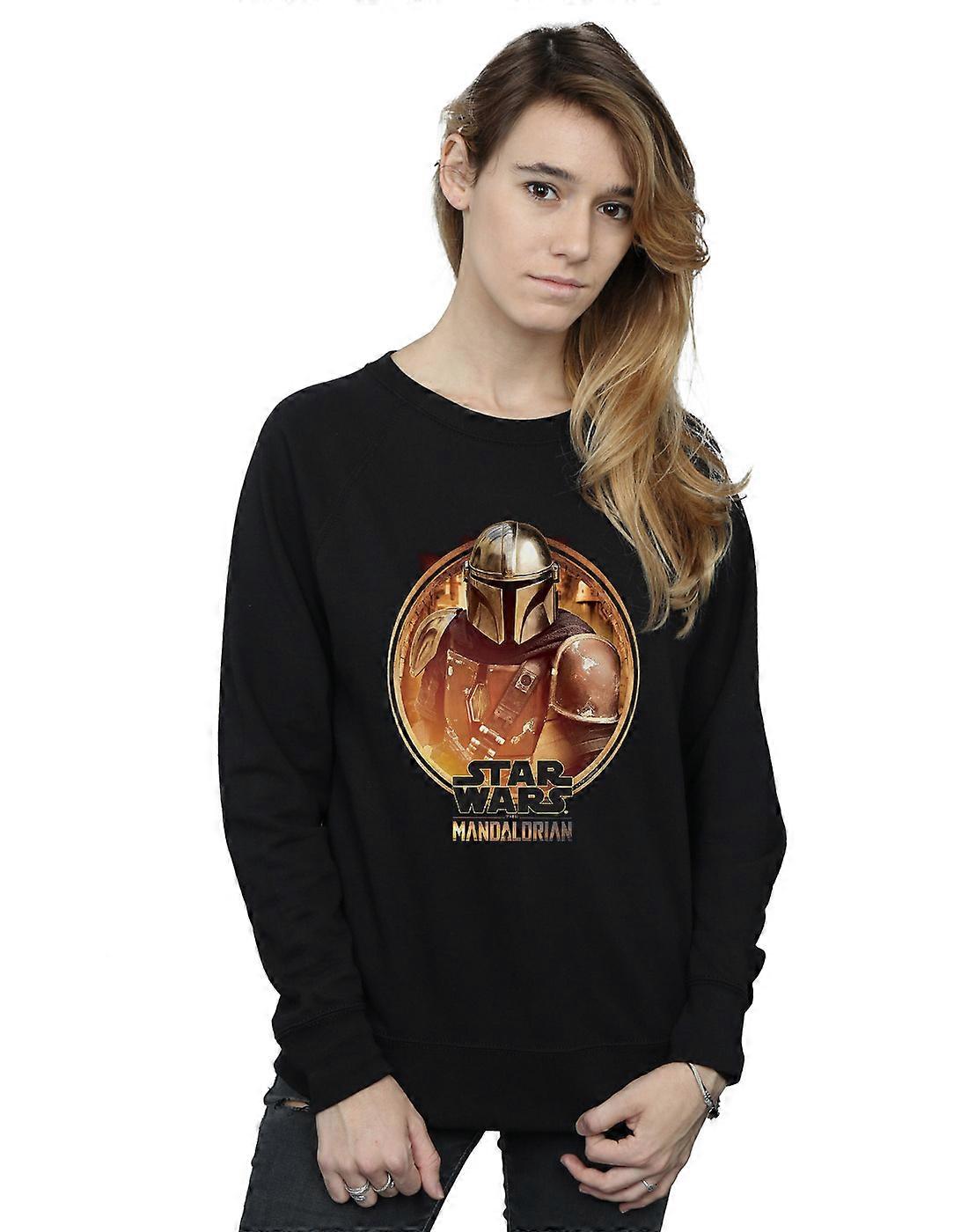 Star Wars Women's The Mandalorian Framed Sweatshirt