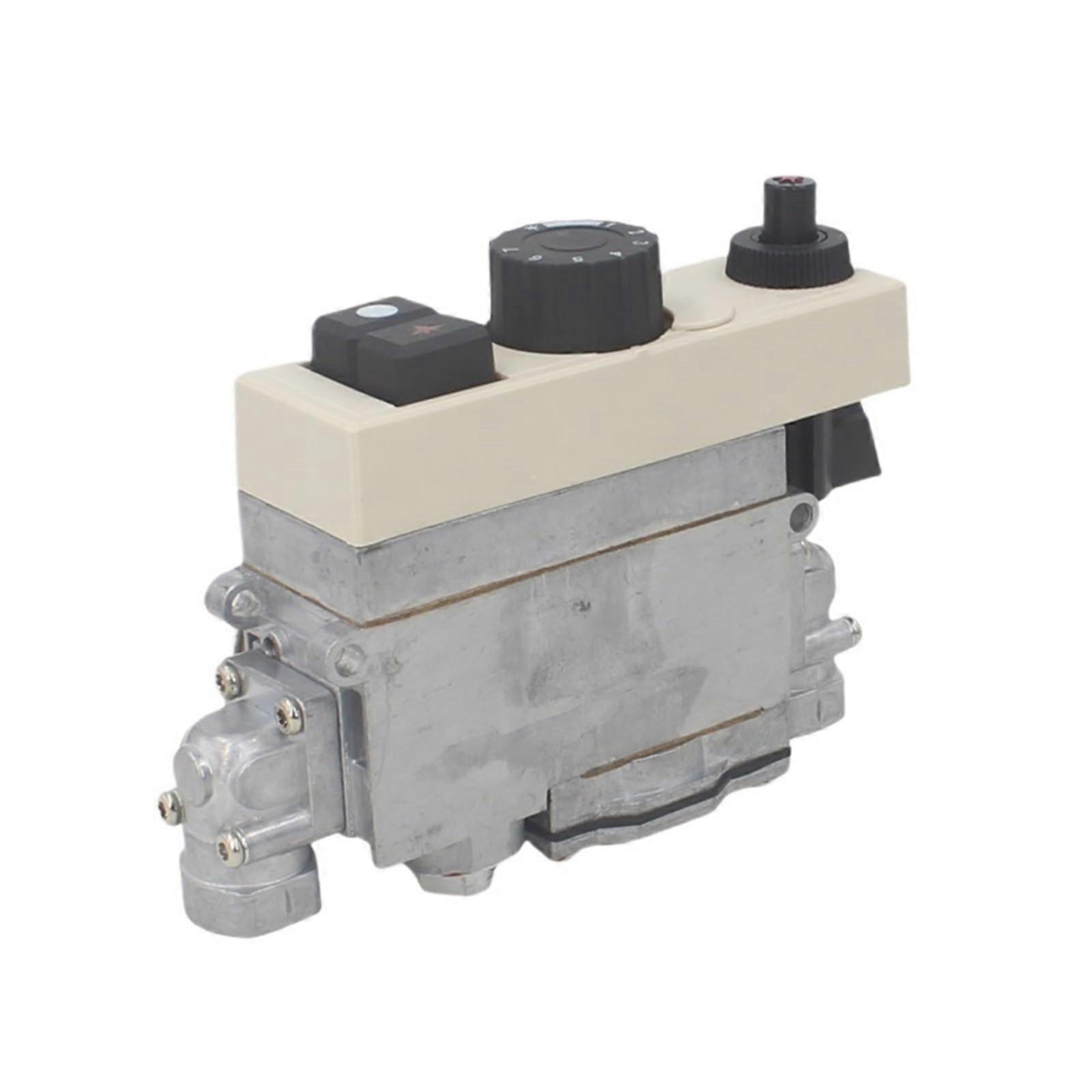 Gas Thermostat Control Valve with Push Button Ignition for Commercial Deep Fryer Replacement
