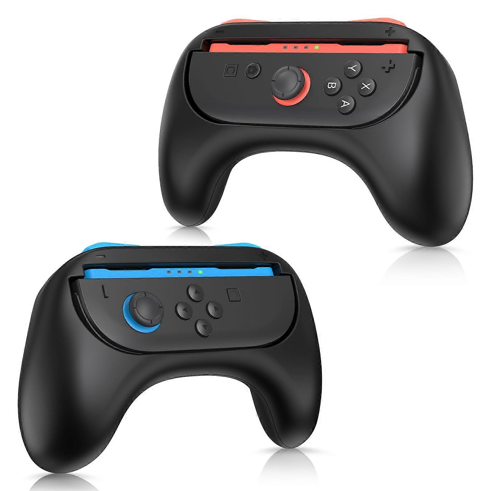 Joycon Grip 2 Pack Ergonomic Comfort Controller Hold for Nintendo Switch 2