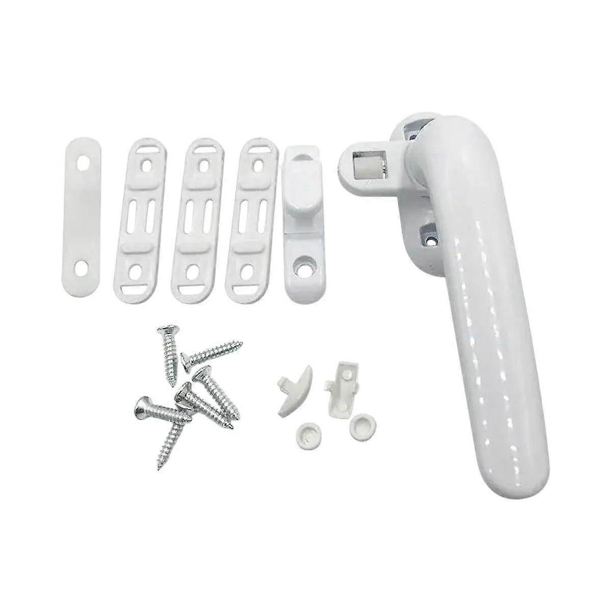 Durable Aluminum Alloy Casement Window Handle with Lock for Outside Opening Windows