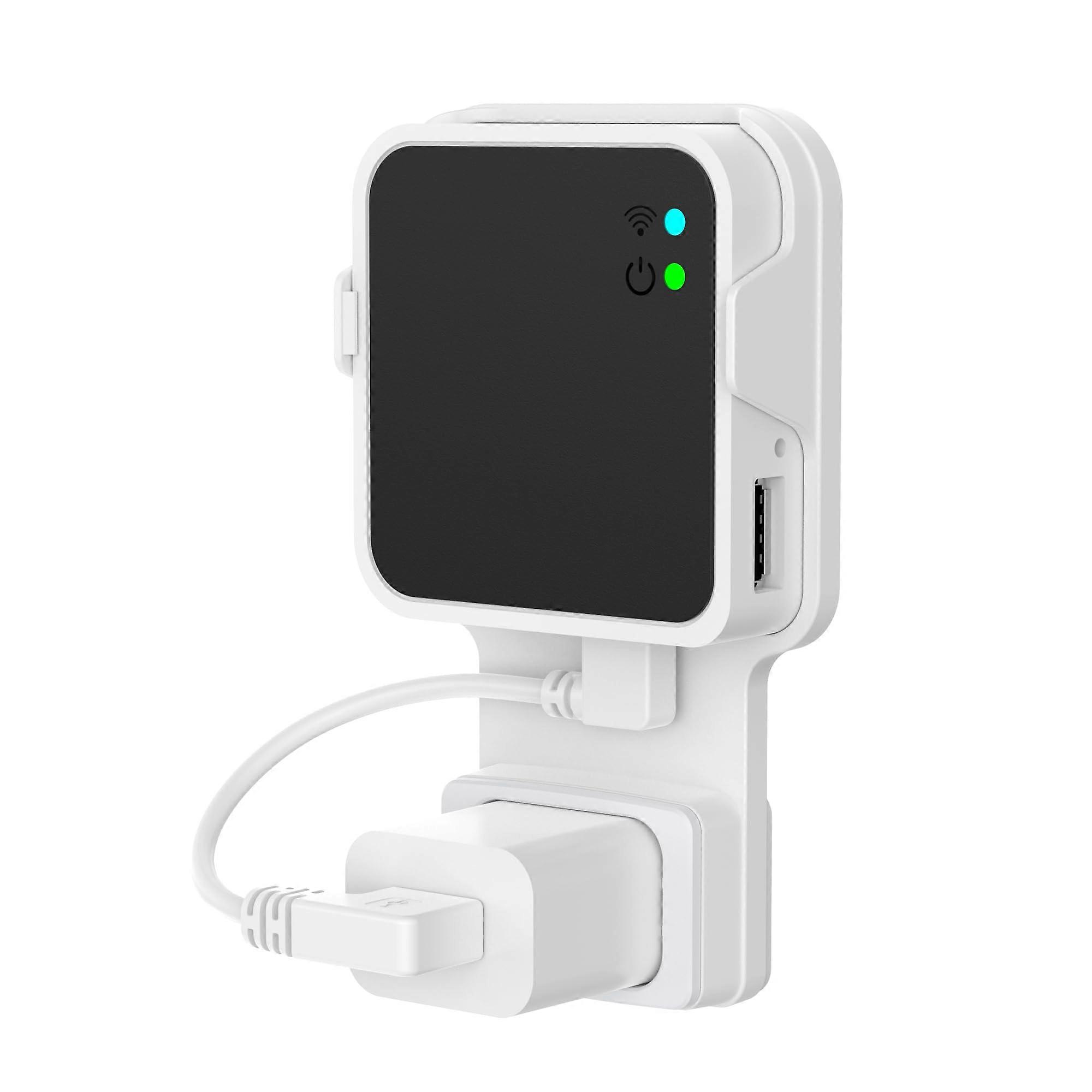 Wall Mount with Short Cable for Blink Sync Module 2, NoDrill Holder for Blink Camera Accessory