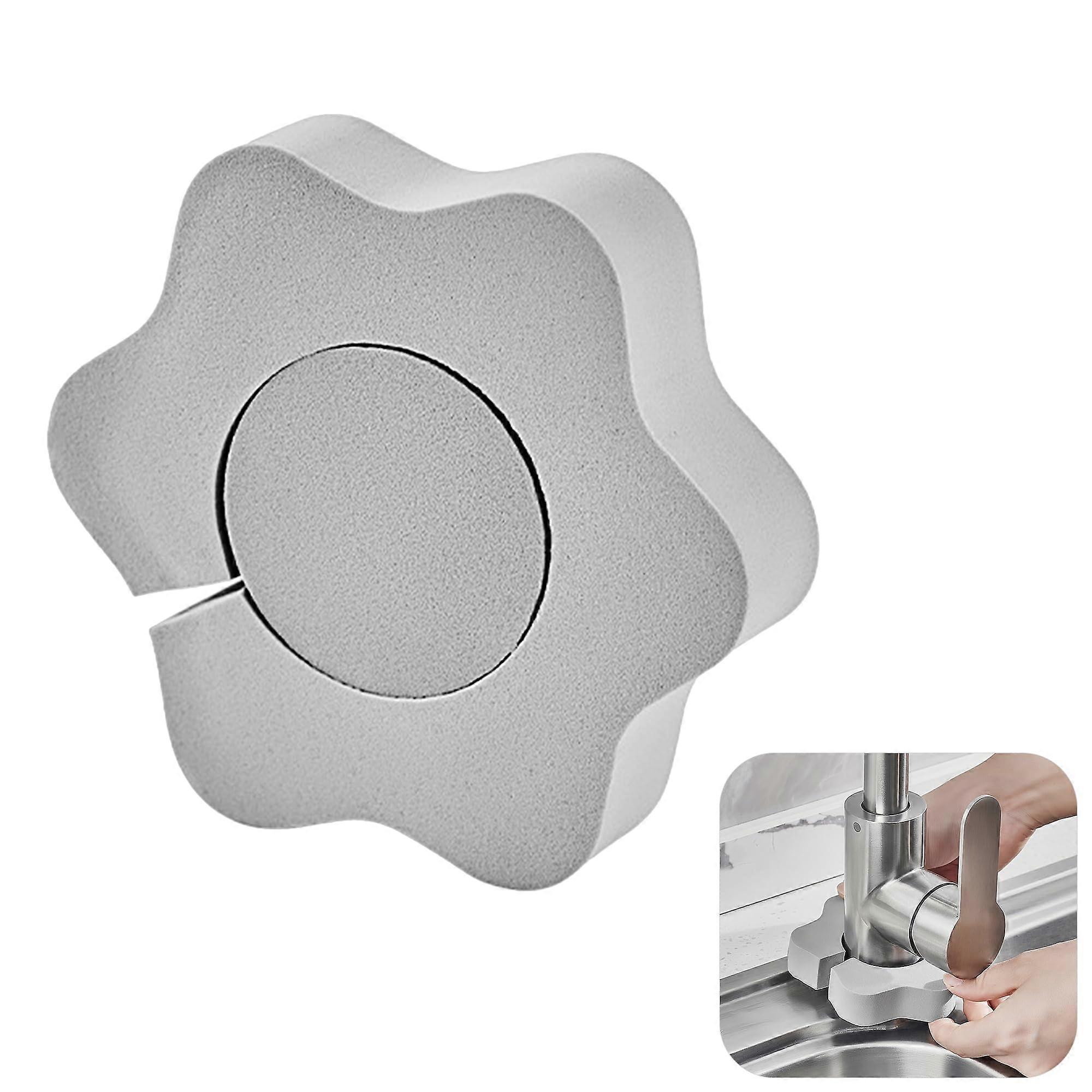 Flower Shaped Bathroom Cleaning Sponge NonScratch Magic Eraser for MultiSurface Use