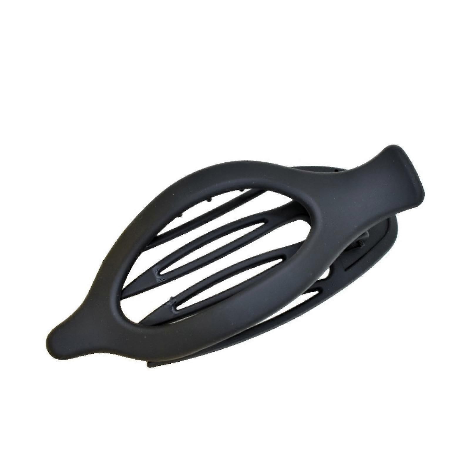 Hair Claw Clip Set with Secure Shark Tooth Grip, Matte Rectangular Duckbill for Thick Hair