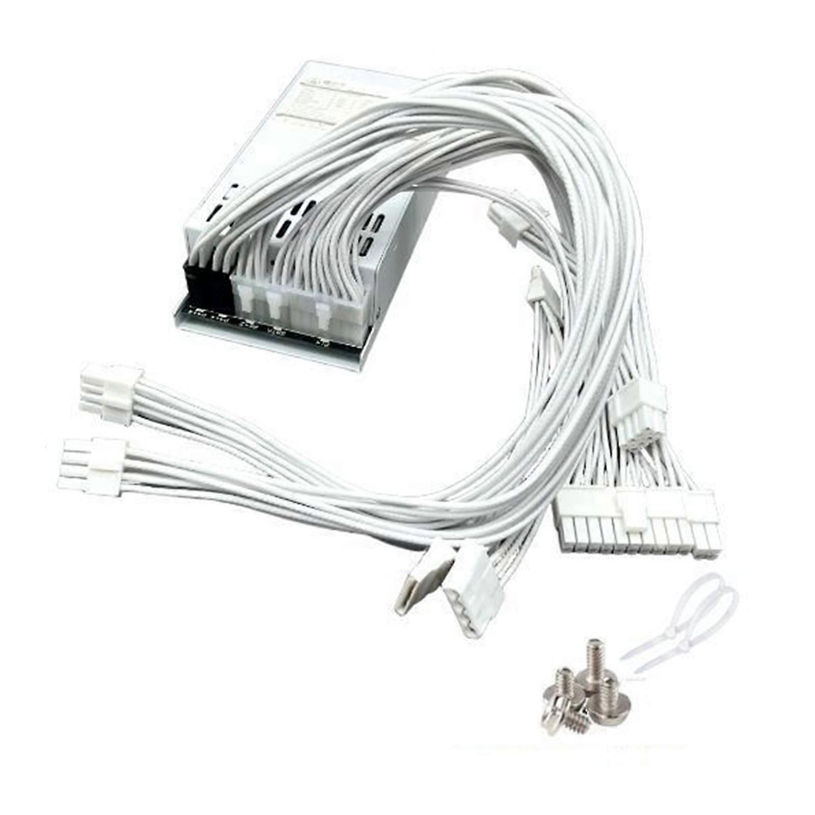 Full Module Small 1U Power Supply Cable Management Module Power Supply Low Noise For Small 1U Computer Chassis  White