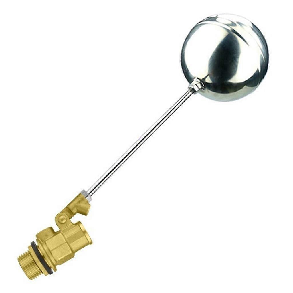 Brass Float Valve 1/2 3/4 1 Inch for Hot and Cold Water Tank Automatic Level Control