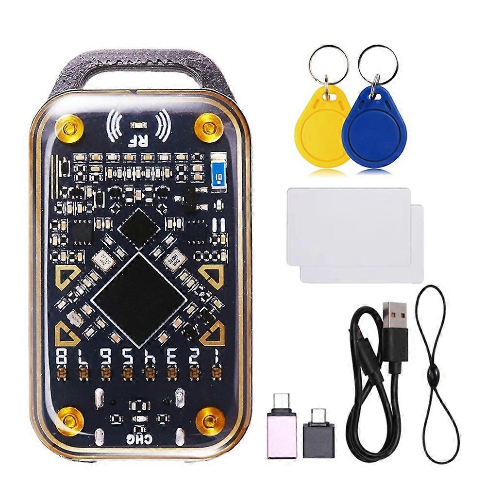 RFID Smart Chip Reader Chameleon Ultra Smart Card Emulator NFC Duplicator+2XCUID Keychain/Card ID IC Card Decode