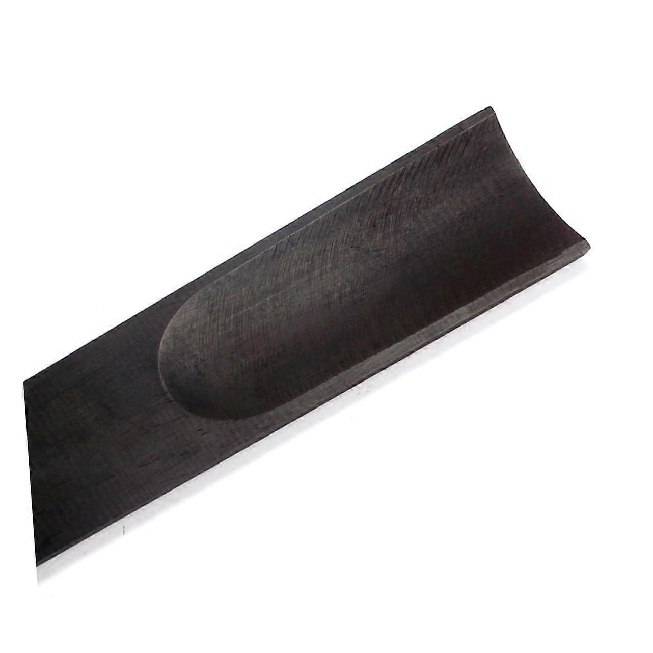 Ebony Violin Fingerboard 4/4 Size Replacement with Precise Fingering Support and Professional Finish
