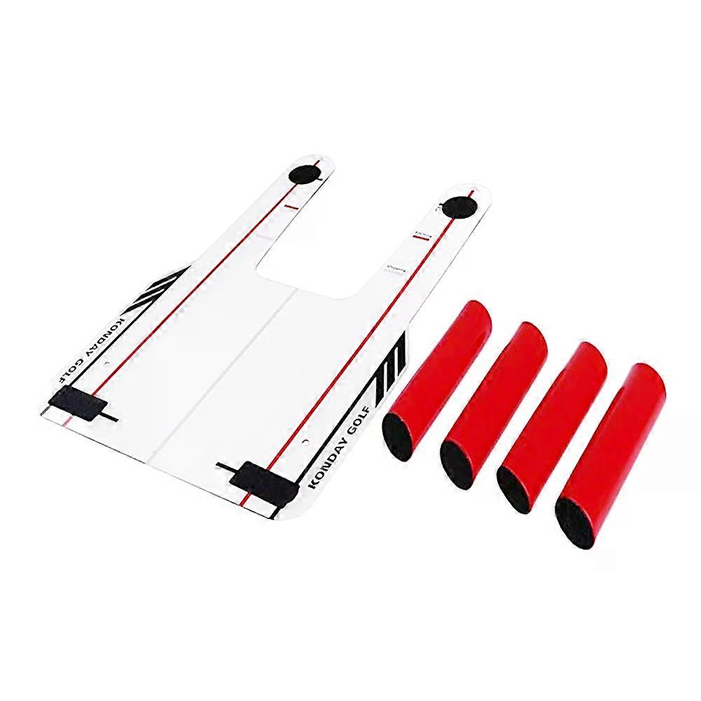 PC Golf Alignment Trainer Swing Training Aid 4 Speed Practice Base Tools Golf Swing Trainer Telescopic Swing Training Aid
