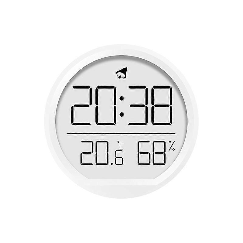 Slim Magnetic Thermometer And Hygrometer Clock