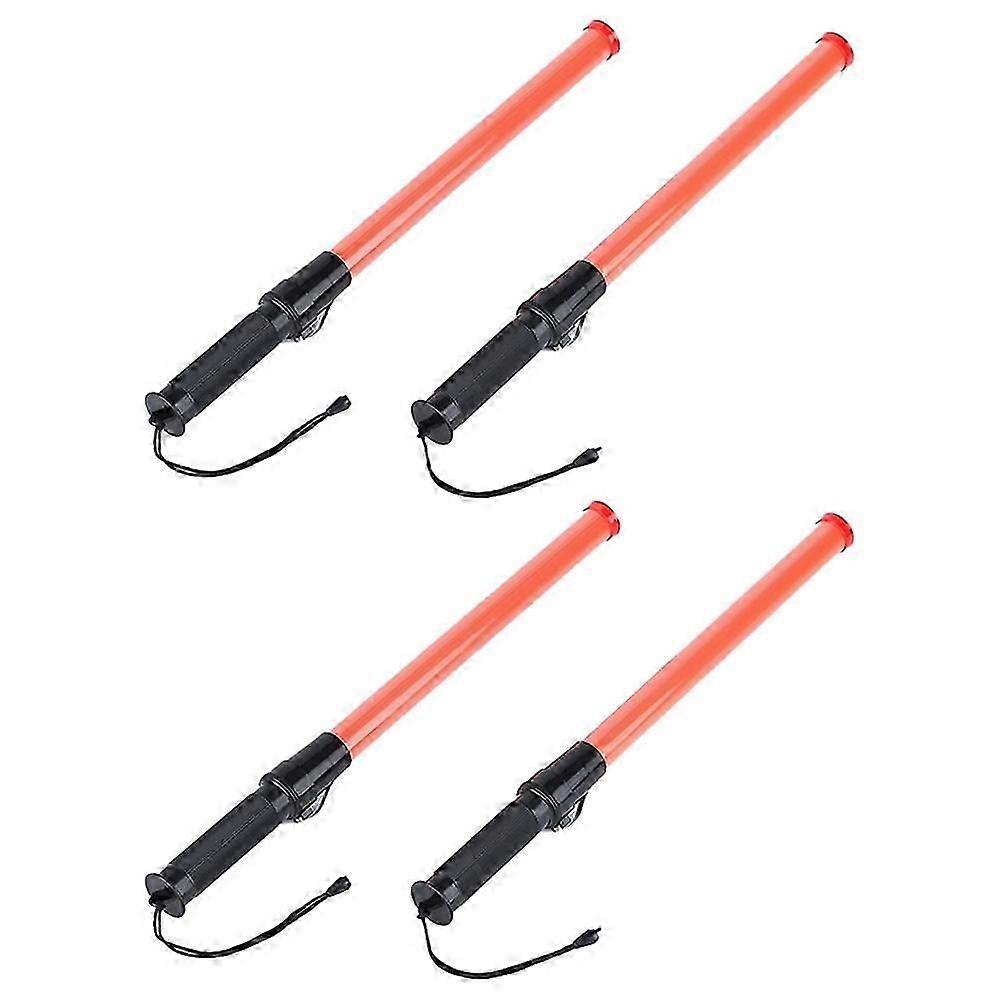 Traffic Batons, Traffic Control Stick,Safety Light Batons, 4Pcs