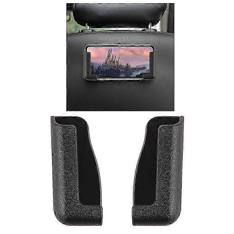 Vehicle phone organizer with strong adhesive backing