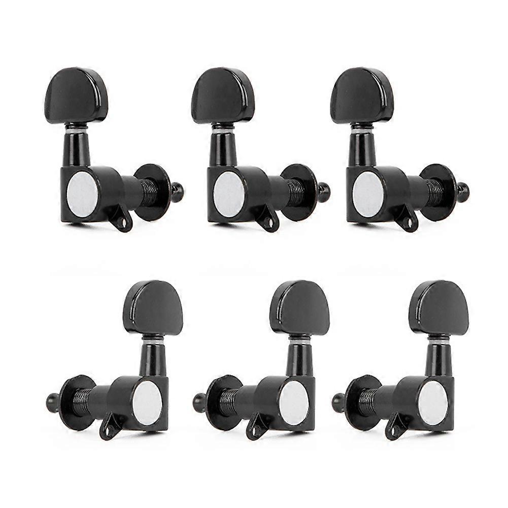 Guitar String Knob Folk Guitar Ukulele Knob Fully Enclosed Classical String Black