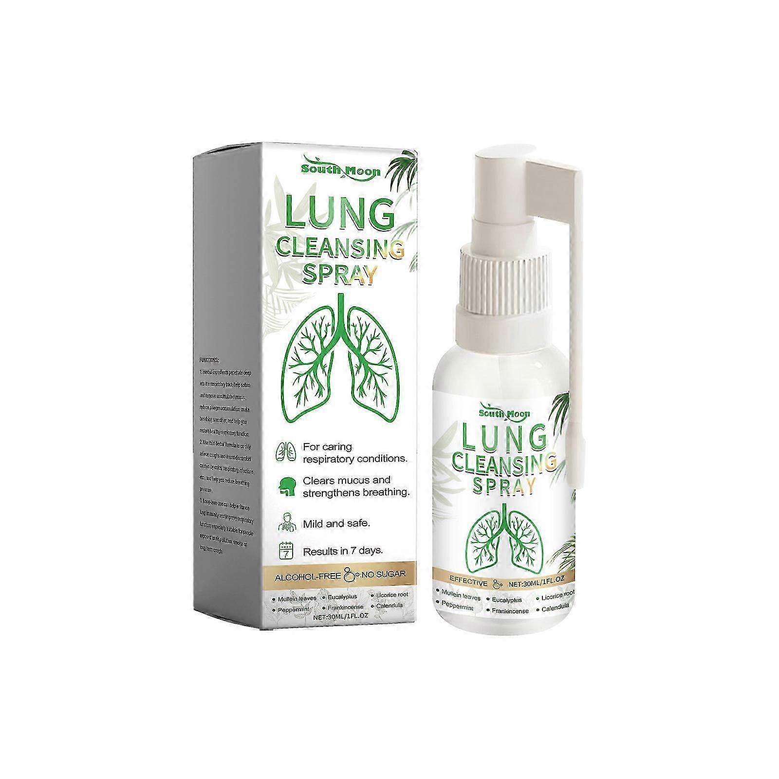 1-5x Herbal Lung Cleansing Spray
