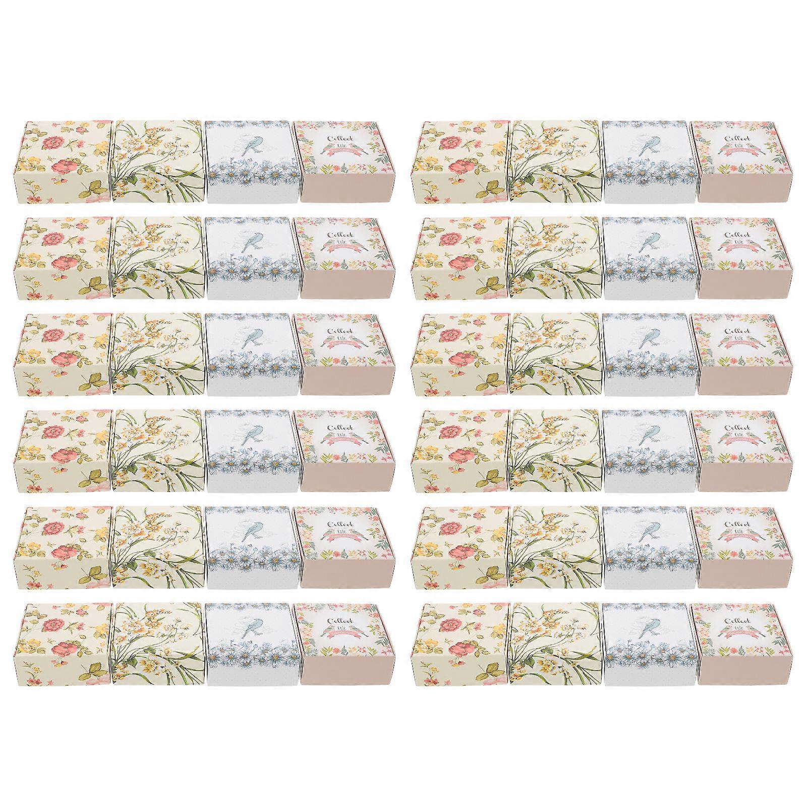 Soap Packaging Boxes Paperboard Boxes for Storage Use 120Pcs Set