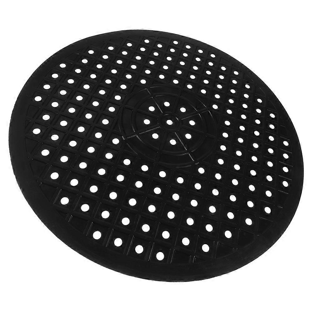 Rubber Sink Dish Drying Mat Kitchen Sink Protector Pad Round Draining Mat