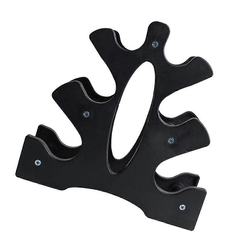 Dumbbell Bracket Black Dumbbell Display Rack for Storage Use 1Pcs