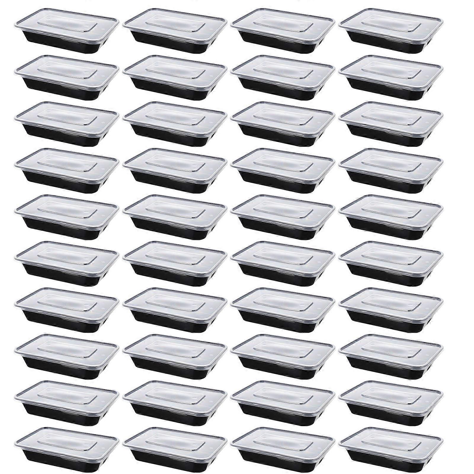 Long Rectangle Bento for Storage 50 Pieces