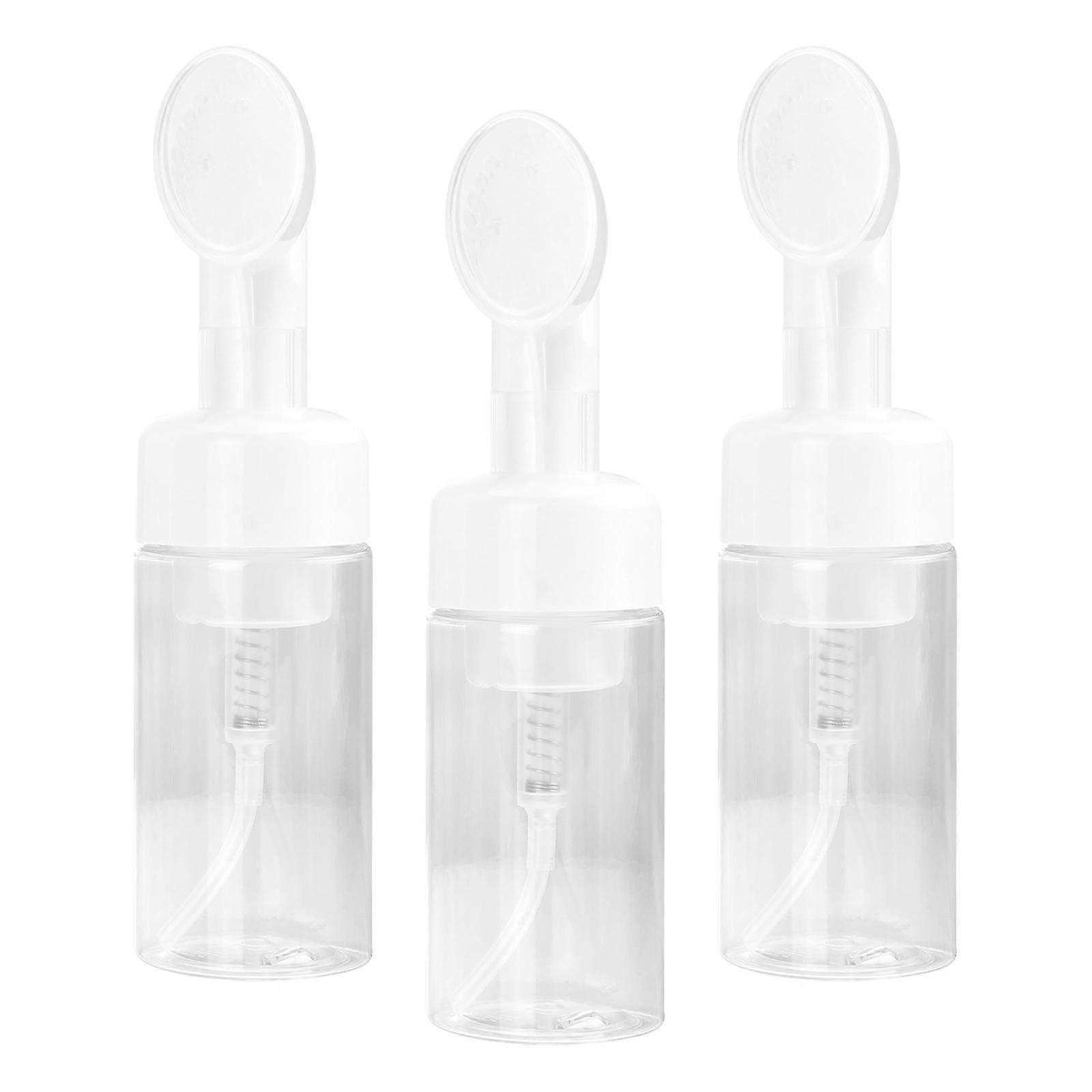 Foaming Bottle | Transparent Plastic | Portable Refillable | 3Pcs