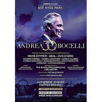 Andrea Bocelli London UK Tour 2024 Stress Reliever Jigsaw Puzzle ZA0297