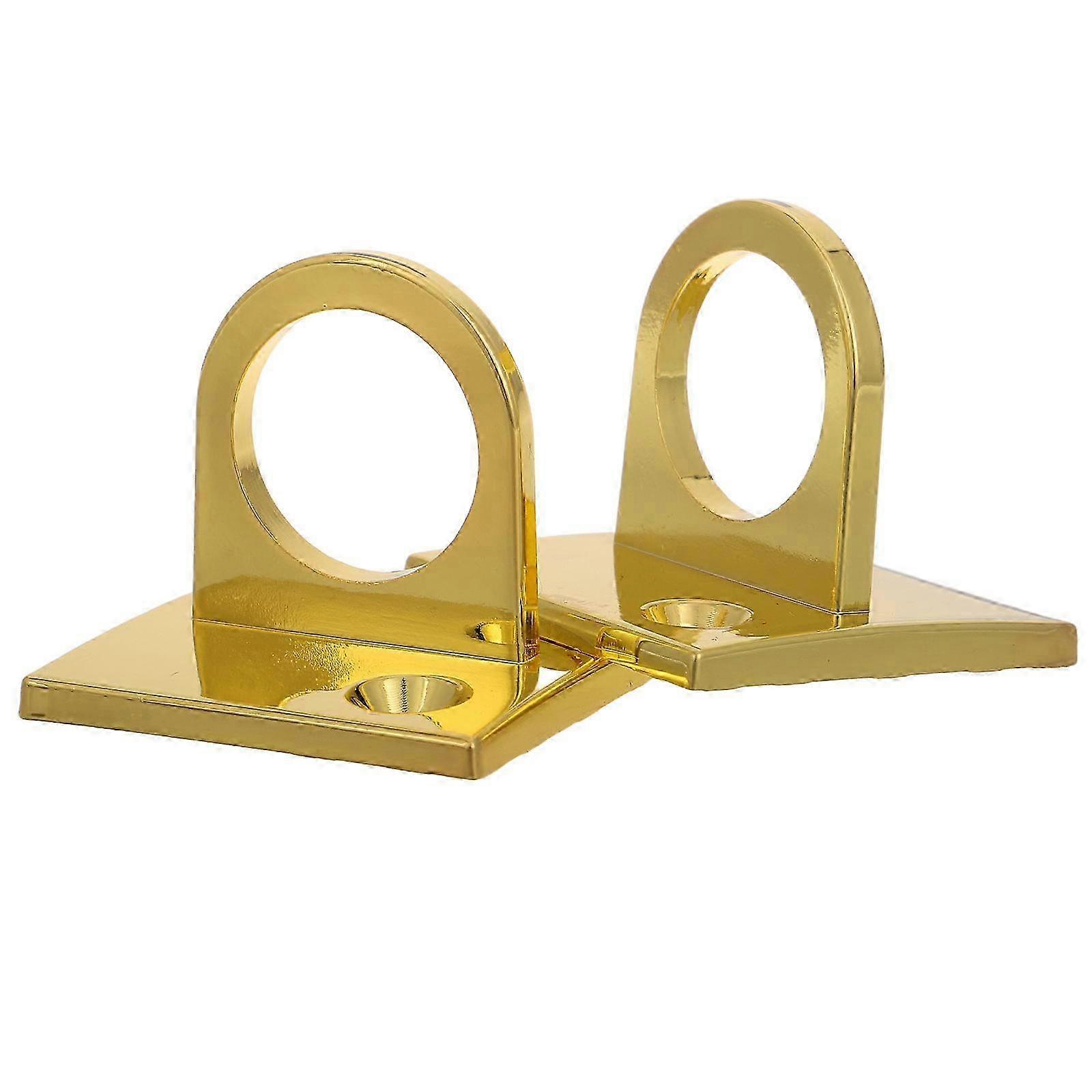 Queue Line Barrier Hanging Circle Hook compatible with Crowd Control 4Pcs Metal