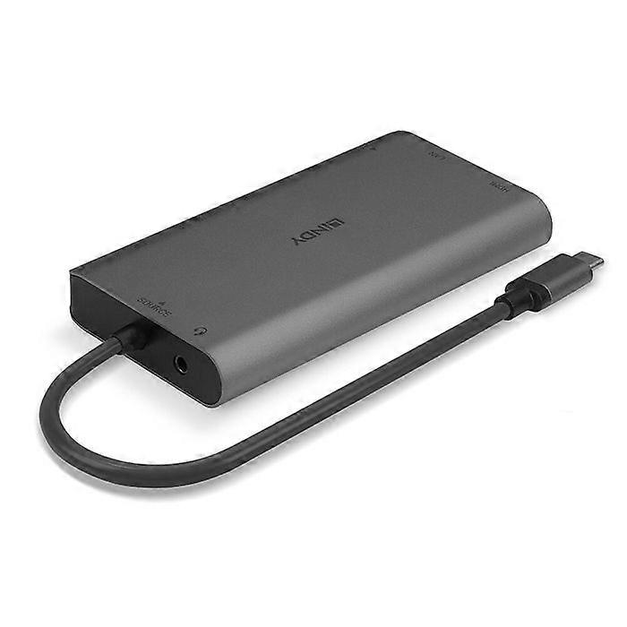 USB-C Docking Station - LINDY - 43323 - Compact - Multifunctional - Universal