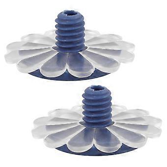 2 Sets Umbrella Top Screw Cap Replacement Decorative Flower Cap For Umbrella Rain Umbrellas Repair Parts