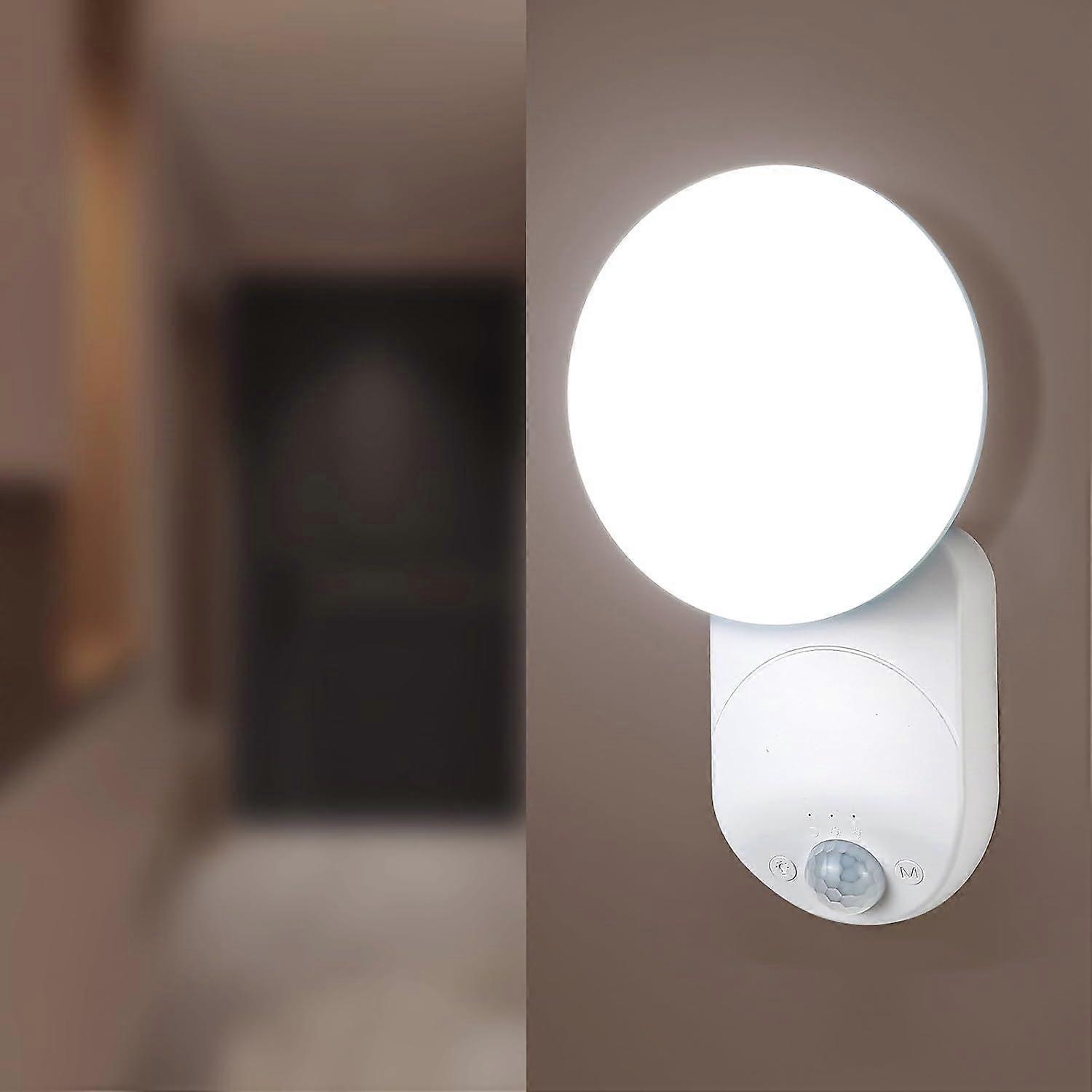 Rechargeable Motion Sensor Wall Light with Remote - Magnetic Wireless Wall Lights with Adjustable Angle