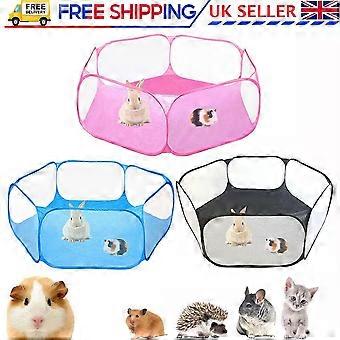 Parc pliable pour chats, lapins, hamsters, cochons d'Inde, portable (Royaume-Uni)