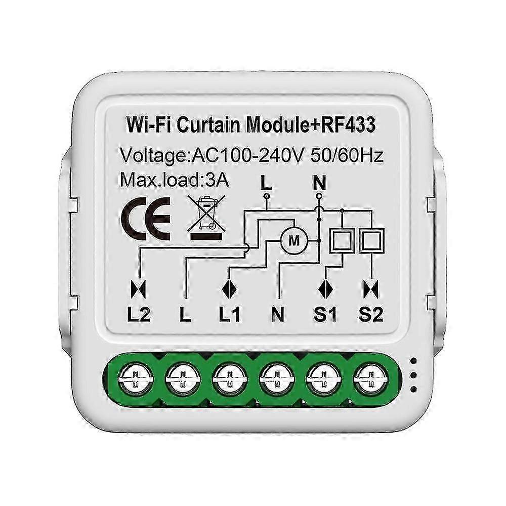 WIFI Intelligent Curtain Module  Electric Motorized Roller Shutter Control Switch